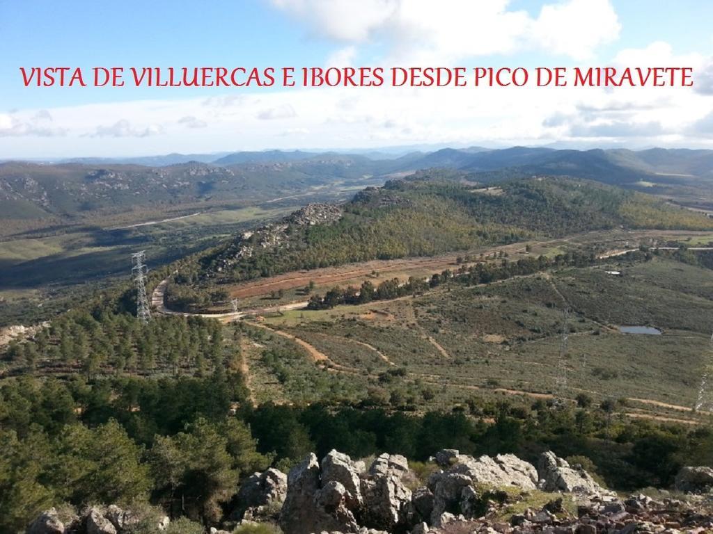 Los Montes Pensionat Casas de Miravete Exteriör bild